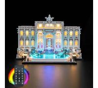 Remote Control Led Light Set Compatible with Lego 21062 Trevi Fountain (No Model), Led Light Set for Trevi Fountain Creative Toys
