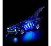 Remote Control Led Light Set Compatible with Lego B'atman Forever B'atmobile 76304 (No Model), Decoration Lighting Set Compatible with Lego 76304 Creative Toys