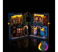 Remote Control Led Light Set Compatible with Lego Sherlock Holmes: Book Nook 10351 (No Model), Decoration Lighting Set Compatible with Lego 10351 Sherlock Holmes Book Nook Creative Toys