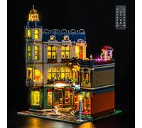 Remote Control Led Light Set Compatible with Lego Shopping Street 11371 (No Model), Decoration Lighting Set Compatible with Lego Shopping Street Creative Toys