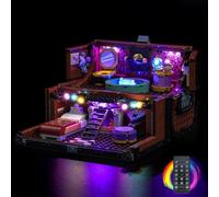 Remote Control Led Light Set Compatible with Lego Thing's Apartment 76785 (No Model), Decoration Lighting Set Compatible with Lego Thing's Apartment Creative Toys