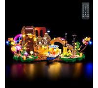 Remote Control Led Light Set Compatible with Lego Willy Wonka & the Chocolate Factory 21360 (No Model), Decoration Lighting Set Compatible with Lego Willy Wonka & the Chocolate Factory Creative Toys
