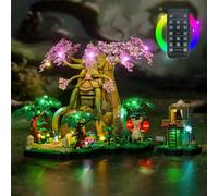 Remote Control Light Kit Compatible with Lego 77092 Great Deku Tree 2-in-1 (No Model), Led Light Set for 77092 Great Deku Tree 2-in-1 Creative Toys