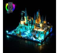 Remote Control Light Kit Compatible with Lego Hogwart Castle and Grounds