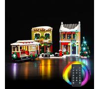 Remote Control Light Kit Compatible with Lego Holiday Main Street 10308 (No Model), Led Light Set for Holiday Main Street Creative Toys