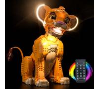 Remote Control Light Kit for Lego Young Simba The Lion King 43247 (No Lego), Led Light Set for Lego 43247 Young Simba The Lion King Creative Toys