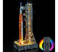 Remote Control Light Set for NASA Artemis Space Launch System feat. Led Lights - No Lego Blocks Needed