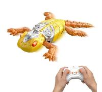 Remote Control Lizard - Cool Toys for Robot Gecko | Rechargeable Climbing Lizard with Realistic Design for Boys and Girls, Birthday, Christmas, Home Games, Parties, Travel and Far