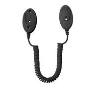 Remote Control Magnetic Holder,Secure Anti-Loss Stand | Space-Saving Remote Holder with Spring Rope for Bedside LED Classroom Garage Refrigerator Living Room Bedroom AC Fan TV RV