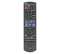 Remote Control N2QAYB000197 Replacement DVD Player Remote for EZ485V EZ48V EZ485VK Portable Small Black Durable ABS Remote Control for Home Entertainment Use