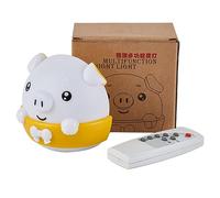 Remote Control Night Light, Adjustable Shine Cute Mini Mini Ocular Friend with The Night Control Plug in Acrylico for The Baby Room (White)