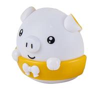 Remote Control Night Light, Adjustable Shine Cute Mini Mini Ocular Friend with The Night Control Plug in Acrylico for The Baby Room (Yellow)