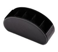 Remote Control Organizer for Table, Remote Holder,Leather Remote Storage Box/caddy/tray,Bedside Table Desktop Organizer for Pen Dvd,Media Player, Heater Controllers