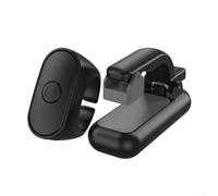 Remote Control Page Clicker for Kindle, Portable Hands Reading Device with Photo Capture Feature, 10 Meter Wireless Transmission, ABS Construction, Type C Charging (Black)