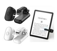 Remote Control Page Turner for Kindle (1st-11th Gen) Paperwhite Scribe Oasis, Clicker Page Turner for iPhone & Tablets, Hands-Free Reading Clicker & Camera Shutter Remote