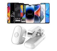 Remote Control Page Turner for Kindle (1st-11th Gen) Paperwhite Scribe Oasis, Clicker Page Turner for iPhone & Tablets, Hands-Free Reading Clicker & Camera Shutter Remote