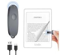 Remote Control Page Turner for Kindle Paperwhite Kobo eReaders: USB-C Recharged Kindle Clicker Page Turner for iPhone iPad Android Tablets Surface E-Book Reading