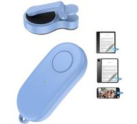 Remote Control Page Turner for Kindle Paperwhite Oasis Kobo eReaders,Kindle Clicker Page Turner Accessories for iPhone,iPad, Android Tablets Reading Novels,Video Record&Shutter Selfie (Blue)