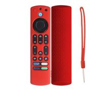 Remote Control Protective Case For Fire TV 4K Stick Max,Silicone Shock-proof Anti-Slip Protector Cover For Fire TV 4K Stick Max Remote Control (Red)