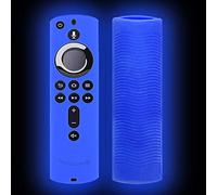 Remote Control Protective Cover, Protective Case 5.9 Inch Soft Silicone Cover Skin Replacement Anti-Slip, for Fire TV Stick 4K Fire TV 3rd Generation Fire TV Cube Remote Control, Blue
