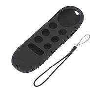Remote Control Protective Cover Silicone Case for Chromecast with TV Remote Controller Shockproof Anti Slip Design Durable Skin Friendly Touch for Home Entertainment System Kids (Deep Grey)