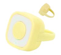 Remote Control, Rechargeable Fingertip Button Clicker for Camera Shutter, Selfie Button with Stable 4.0 Connection, Easy Operation, Human Enginee Design, 10M Remote Control