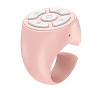 Remote Control Ring Page Turner - Rechargeable Fingertip Device, Camera Shutter Clicker, Smart Wireless Controller | Phone Tablet Turning, Video Recording, Presentation Slides, Book Reading