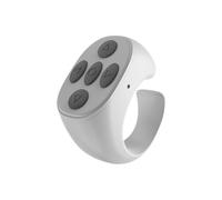 Remote Control Ring | Wireless Remote Control Phone Page Turner | Easy Connect Small Selfie Supplies, Phone Accessories for Boys, Women, Girls, Men and