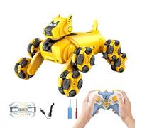 Remote Control Robot Dog - ABS 26.5x16.5x16cm | Rechargeable Realistic Robot Puppy | Programmable RC Robbot Toy | RC Car Toys | Electronic Pets For Kids Playtime Kids And Adults