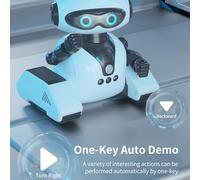 Remote Control Robot - LED Eyes Gesture Sensing, Programmable Smart Dance Toy, Interactive Song Robot, Fun Motion Electronic Play Companion | for Kids Girls Travel Birthday Playtime Home Enterta