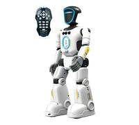 Remote Control Robot - Programmable AI Toy, Voice Interaction Smart Machine | Talking Educational Robot with Motion Actions, Gesture Control, Music Dance Functions for Kids Boys Girls Indoor Outdoor L