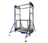 Remote Control Scaffold Tower - Durable Mobile Display Platform for Construction & Home Use, Versatile Lift Equipment for Safety and Efficiency