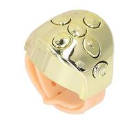Remote Control Scroll Ring, Ergonomic Design 5.1 Easy Page Turning APP Page Turner Stable Connection to Watch Video (Gold)