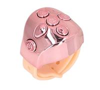Remote Control Scroll Ring, Ergonomic Design 5.1 Easy Page Turning APP Page Turner Stable Connection to Watch Video (Rose Gold)