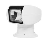 Remote Control Searchlight 12V 100W Yacht Spotlight with IP66 Waterproof & 355° Rotation Powerful LED Beam 2300LM 800m Boat Spotlights Remote Search Light for Boat Deck Navigation