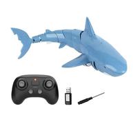 Remote Control Shark Toy - Realistic Waterproof Diving Toy, Interactive Remote Control Fish, Swimming Aquatic Shark Toys,Fun Sharks Toys For Kid Boys Girls Children Birthday Christmas Beach Pool