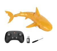 Remote Control Shark Toy - Waterproof RC Submersible Shark | Realistic Swimming Robot, 50m Range, 30 Min Battery, For Pool Beach Bath, Great Birthday For Boys Girls Kids