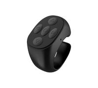 Remote control side, wireless calls on the remote control - mobile phone remote control charging compartment | easy connection phone accessories 5 buttons, selfie supplies for