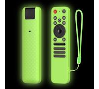 Remote Control Silicone Protective Cover, Anti-Slip Protective Cover With Lanyard For LG MR25GA 2025 SmartTV C5/B5/G5/M5 Series Remote(Green at Night)