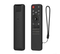 Remote Control Silicone Protective Cover, Anti-Slip Protective Cover With Lanyard For LG MR25GA 2025 SmartTV C5/B5/G5/M5 Series Remote(Black)
