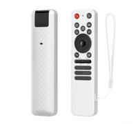 Remote Control Silicone Protective Cover, Anti-Slip Protective Cover With Lanyard For LG MR25GA 2025 SmartTV C5/B5/G5/M5 Series Remote(White)