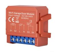 Remote control smart garage door switch module with timer, designed for roller shutter doors, supports multiple users and APP-based scheduling