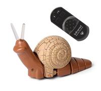 Remote Control Snail - Animal RC Electronic Toy, Realistic Crawling Snail Design, Fun and Safe Interactive Game | Entertaining Gift for the Excitement of Engaging Indoors