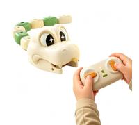 Remote Control Snake Frenzy Game, Magnetic Greedy Snake Toy Eating Itself, Remote Control Real-life Growing Toys, Interactive Family Battle Games for Kids Adults