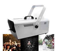 Remote Control Snowmaker, Wired & Wireless Remote Snow Volume for Outdoor Christmas Party Wedding Fiestas Holiday Stage Effects