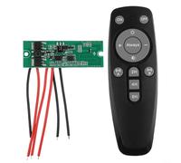 Remote Control Solar Lamp Circuit Board 3 2V 3 7V with Human Body Motion Sensor for Solar Street Light Repair and Replacement (With wire)