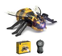 Remote Control Spider, Bee, Dragonfly, Snake, Python, Robot Animal Toy with 2.4 GHz Remote Controller, Realistic Animal Gift for Kids Boys, Holiday Toys for Party Prank (bees)