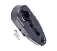 Remote Control Steering Servo Arm 20mm For 1/10 Crawlers Climbing Car Single Hole 25T Servo Arm Heavy Duty Black Horn