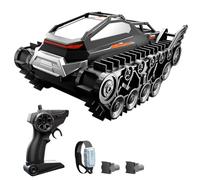 Remote Control Stunt Car 2 4 GHz Amphibious Armored Vehicle All Terrain Land Water Toy with Batteries Gifts for Kids Boys Girls
