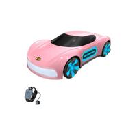 Remote Control Stunt Car with Spray Light Effects, 2.4GHz RC Racing Car with Music & LED Lights, Cool Pearl Shell Design Model for Adults
